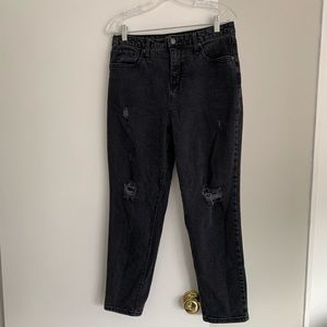 Black Wild Fable Mom Jean